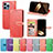 Coque Portefeuille Motif Fantaisie Livre Cuir Etui Clapet H13 pour Apple iPhone 14 Pro Max Petit