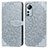 Coque Portefeuille Motif Fantaisie Livre Cuir Etui Clapet L02 pour Xiaomi Mi 12 Pro 5G Gris