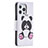 Coque Portefeuille Motif Fantaisie Livre Cuir Etui Clapet L07 pour Apple iPhone 13 Pro Blanc Petit