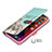 Coque Portefeuille Motif Fantaisie Livre Cuir Etui Clapet pour Apple iPhone 13 Pro Max Rose Petit