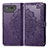 Coque Portefeuille Motif Fantaisie Livre Cuir Etui Clapet pour Asus ROG Phone 7 Ultimate Violet