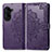 Coque Portefeuille Motif Fantaisie Livre Cuir Etui Clapet pour Asus ZenFone 10 Violet