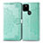 Coque Portefeuille Motif Fantaisie Livre Cuir Etui Clapet pour Google Pixel 4a 5G Vert