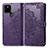 Coque Portefeuille Motif Fantaisie Livre Cuir Etui Clapet pour Google Pixel 5a 5G Violet