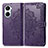 Coque Portefeuille Motif Fantaisie Livre Cuir Etui Clapet pour Huawei Nova 10 SE Violet