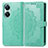 Coque Portefeuille Motif Fantaisie Livre Cuir Etui Clapet pour Huawei Nova 11i Vert