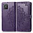 Coque Portefeuille Motif Fantaisie Livre Cuir Etui Clapet pour Huawei Nova 8 SE 4G Violet