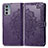 Coque Portefeuille Motif Fantaisie Livre Cuir Etui Clapet pour Motorola Moto Edge 20 5G Petit