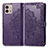 Coque Portefeuille Motif Fantaisie Livre Cuir Etui Clapet pour Motorola Moto G Stylus (2023) 4G Violet