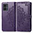 Coque Portefeuille Motif Fantaisie Livre Cuir Etui Clapet pour Motorola Moto G14 Violet