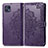 Coque Portefeuille Motif Fantaisie Livre Cuir Etui Clapet pour Motorola Moto G50 5G Violet