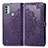 Coque Portefeuille Motif Fantaisie Livre Cuir Etui Clapet pour Nokia C31 Petit