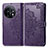 Coque Portefeuille Motif Fantaisie Livre Cuir Etui Clapet pour OnePlus 11 5G Violet