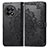 Coque Portefeuille Motif Fantaisie Livre Cuir Etui Clapet pour OnePlus 11R 5G Noir