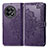 Coque Portefeuille Motif Fantaisie Livre Cuir Etui Clapet pour OnePlus 11R 5G Violet