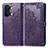 Coque Portefeuille Motif Fantaisie Livre Cuir Etui Clapet pour OnePlus Ace 2V 5G Violet