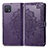 Coque Portefeuille Motif Fantaisie Livre Cuir Etui Clapet pour Oppo A16e Violet