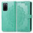 Coque Portefeuille Motif Fantaisie Livre Cuir Etui Clapet pour Oppo A53s 5G Vert