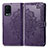 Coque Portefeuille Motif Fantaisie Livre Cuir Etui Clapet pour Oppo A54 4G Violet