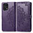 Coque Portefeuille Motif Fantaisie Livre Cuir Etui Clapet pour Oppo Find X5 5G Violet