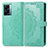 Coque Portefeuille Motif Fantaisie Livre Cuir Etui Clapet pour Oppo K10 5G India Vert