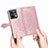 Coque Portefeuille Motif Fantaisie Livre Cuir Etui Clapet pour Oppo Reno8 5G Petit