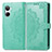 Coque Portefeuille Motif Fantaisie Livre Cuir Etui Clapet pour Realme 10 4G Vert