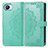 Coque Portefeuille Motif Fantaisie Livre Cuir Etui Clapet pour Realme C30 Vert