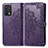 Coque Portefeuille Motif Fantaisie Livre Cuir Etui Clapet pour Realme GT Master 5G Violet