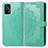 Coque Portefeuille Motif Fantaisie Livre Cuir Etui Clapet pour Realme GT Neo 2T 5G Vert