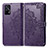 Coque Portefeuille Motif Fantaisie Livre Cuir Etui Clapet pour Realme GT Neo 2T 5G Violet