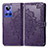 Coque Portefeuille Motif Fantaisie Livre Cuir Etui Clapet pour Realme GT Neo3 5G Violet