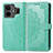 Coque Portefeuille Motif Fantaisie Livre Cuir Etui Clapet pour Realme GT Neo5 240W 5G Vert