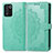 Coque Portefeuille Motif Fantaisie Livre Cuir Etui Clapet pour Realme Q3t 5G Vert