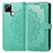 Coque Portefeuille Motif Fantaisie Livre Cuir Etui Clapet pour Realme V3 5G Vert