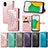 Coque Portefeuille Motif Fantaisie Livre Cuir Etui Clapet pour Samsung Galaxy A03 Core Petit