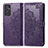 Coque Portefeuille Motif Fantaisie Livre Cuir Etui Clapet pour Samsung Galaxy A15 5G Violet