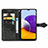 Coque Portefeuille Motif Fantaisie Livre Cuir Etui Clapet pour Samsung Galaxy A22 5G Petit