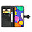 Coque Portefeuille Motif Fantaisie Livre Cuir Etui Clapet pour Samsung Galaxy F62 5G Petit