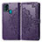 Coque Portefeuille Motif Fantaisie Livre Cuir Etui Clapet pour Samsung Galaxy M31 Prime Edition Violet