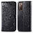 Coque Portefeuille Motif Fantaisie Livre Cuir Etui Clapet pour Samsung Galaxy S20 FE 4G Noir