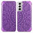 Coque Portefeuille Motif Fantaisie Livre Cuir Etui Clapet pour Samsung Galaxy S21 5G Petit