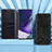 Coque Portefeuille Motif Fantaisie Livre Cuir Etui Clapet pour Samsung Galaxy S21 Ultra 5G Petit