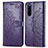 Coque Portefeuille Motif Fantaisie Livre Cuir Etui Clapet pour Sony Xperia 5 Violet