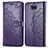 Coque Portefeuille Motif Fantaisie Livre Cuir Etui Clapet pour Sony Xperia 8 Lite Violet