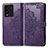 Coque Portefeuille Motif Fantaisie Livre Cuir Etui Clapet pour Vivo iQOO 10 5G Violet