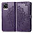 Coque Portefeuille Motif Fantaisie Livre Cuir Etui Clapet pour Vivo V20 (2021) Violet