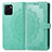 Coque Portefeuille Motif Fantaisie Livre Cuir Etui Clapet pour Vivo Y10 t1 Vert