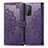 Coque Portefeuille Motif Fantaisie Livre Cuir Etui Clapet pour Xiaomi Mi 10T 5G Violet