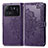 Coque Portefeuille Motif Fantaisie Livre Cuir Etui Clapet pour Xiaomi Mi 11 Ultra 5G Violet